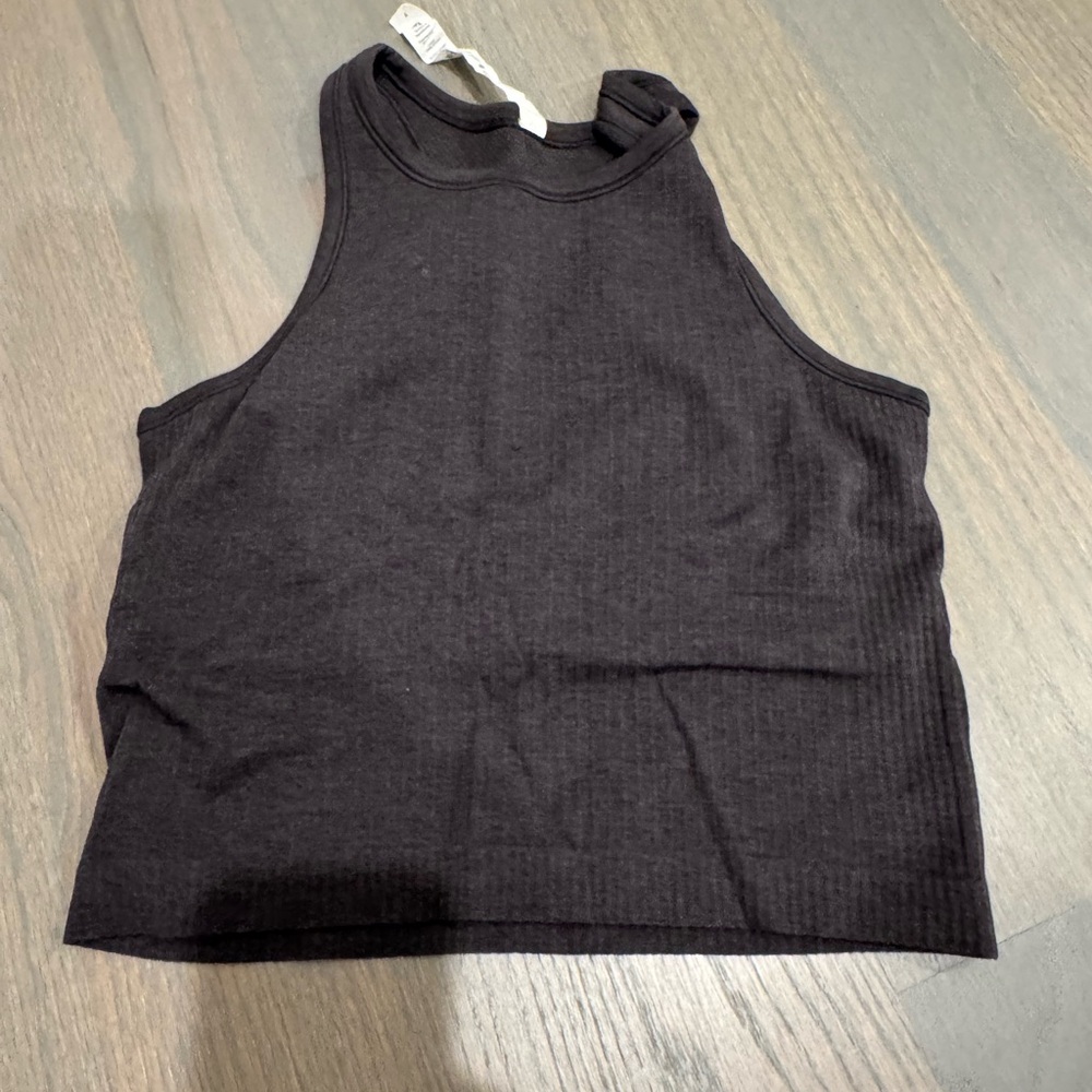 Lululemon Ebb to Street Cropped Racer Back Tank Top